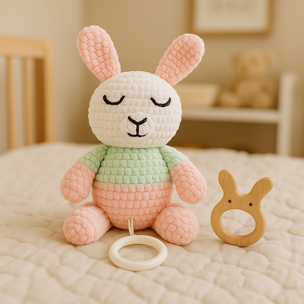 Lillybeth der Sitzhase / Spieluhr